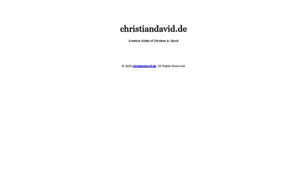 christiandavid.de