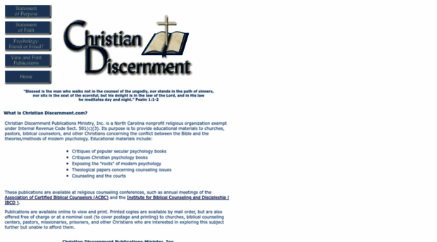 christiandiscernment.com