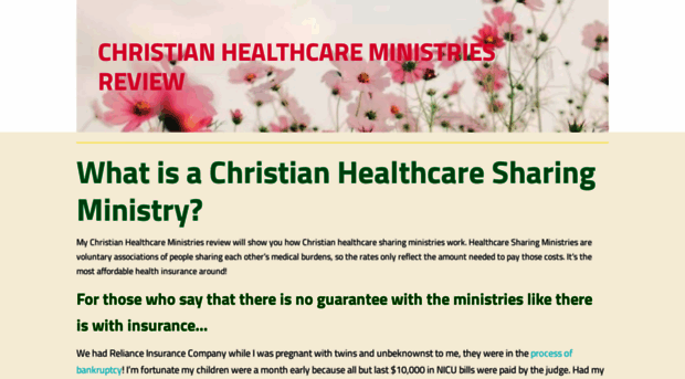 christianhealthcareministriesreview.com