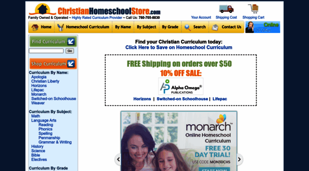 christianhomeschoolstore.com