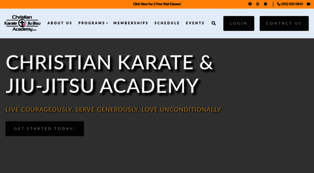 christiankarateacademy.com