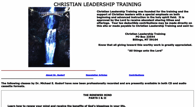 christianleadershiptraining.com