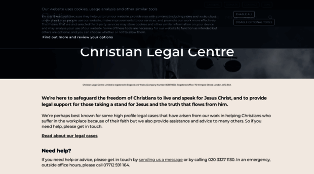 christianlegalcentre.com