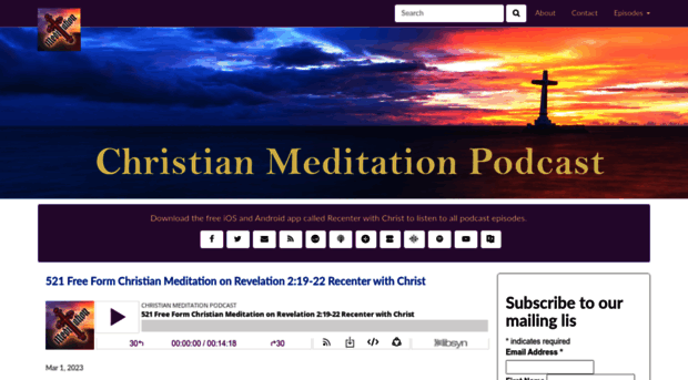 christianmeditationpodcast.com