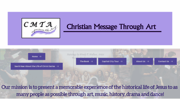 christianmessagethroughart.com