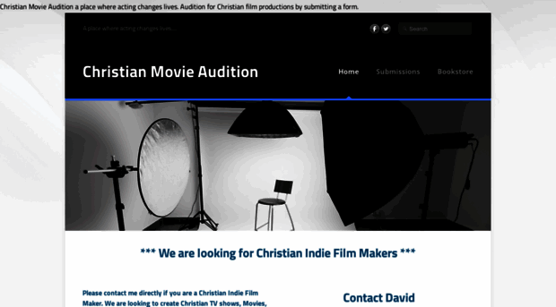 christianmovieaudition.com