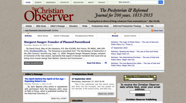 christianobserver.org