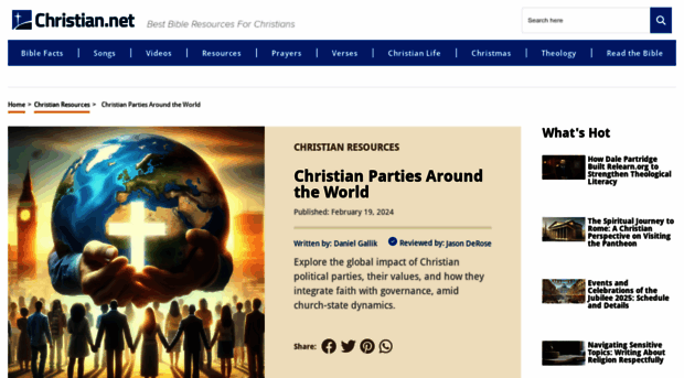 christianparty.net