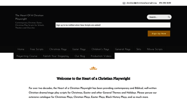 christianplaywright.org