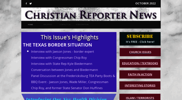 christianreporternews.com