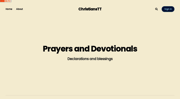 christiansttprayer.com