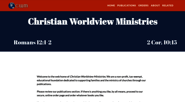 christianworldview.org