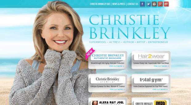 christiebrinkley.com