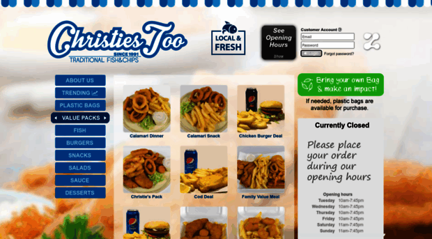 christiestoofishandchips.com.au