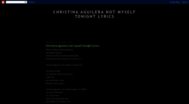 christinaaguileranotmyselftonight.blogspot.com