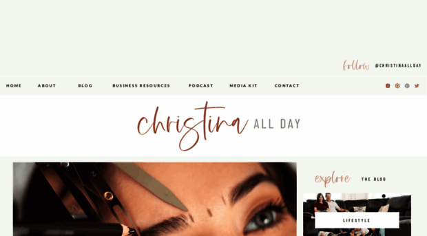 christinaallday.com