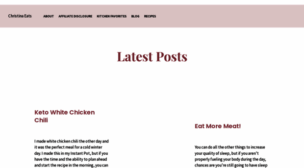 christinaeats.com