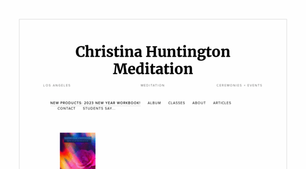 christinahuntingtonmeditation.com