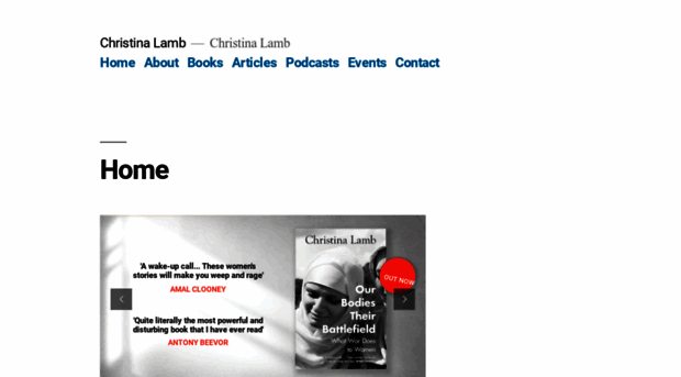 christinalamb.net