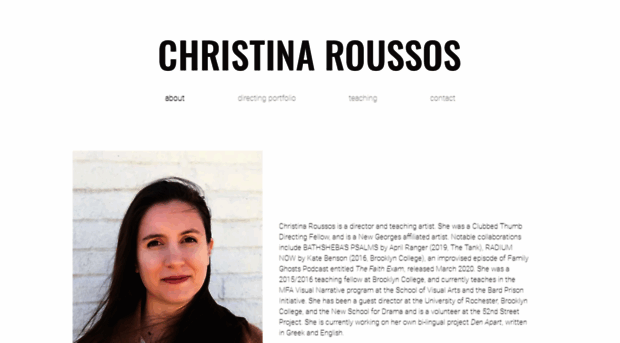 christinaroussos.com