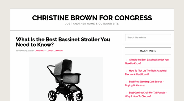 christinebrowncongress.com