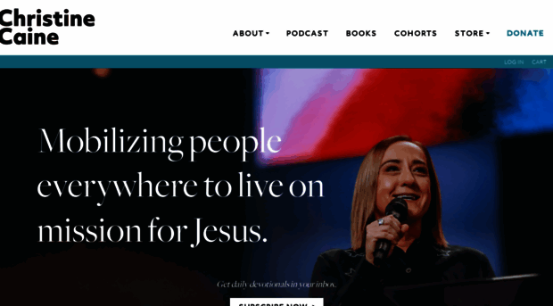 christinecaine.com