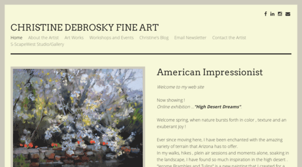 christinedebrosky.com