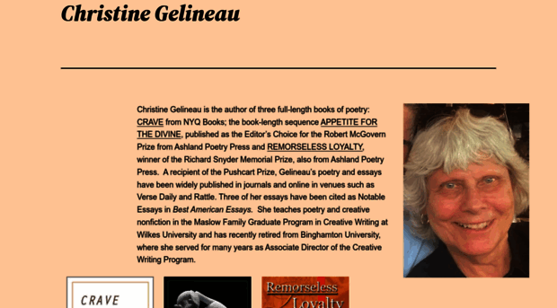 christinegelineau.com