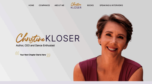 christinekloser.com