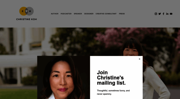 christinekoh.com