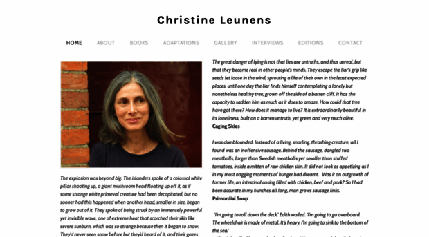 christineleunens.com