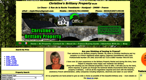 christinesbrittanyproperty.com