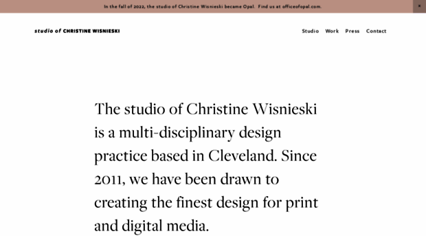 christinewisnieski.com