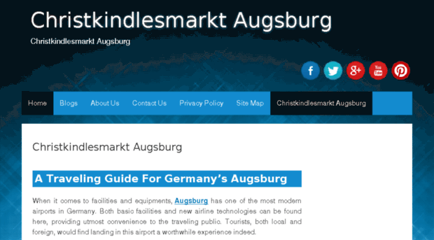christkindlesmarkt-augsburg.com