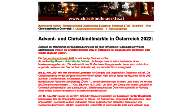 christkindlmaerkte.at