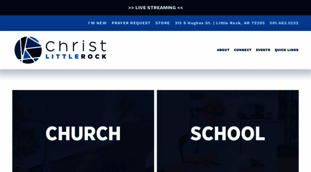 christlittlerock.com