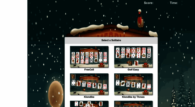 christmas-time-solitaire.com