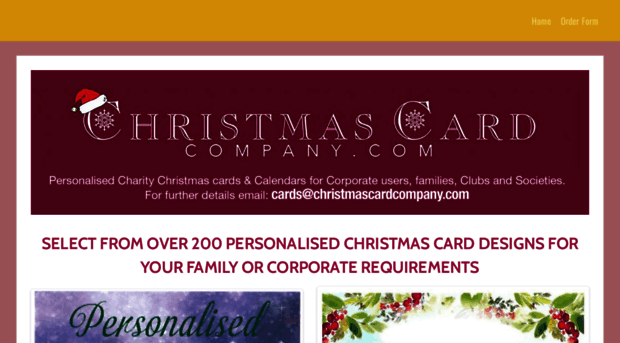 christmascardcompany.com