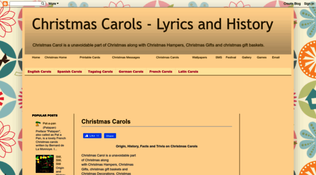 christmascarols.365greetings.com