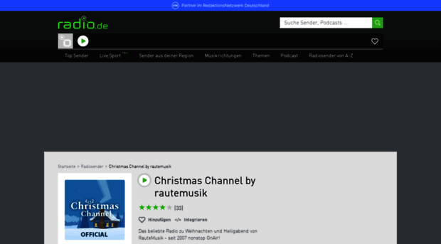 christmaschannel.radio.de