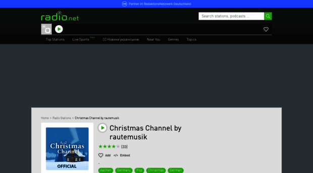 christmaschannel.radio.net