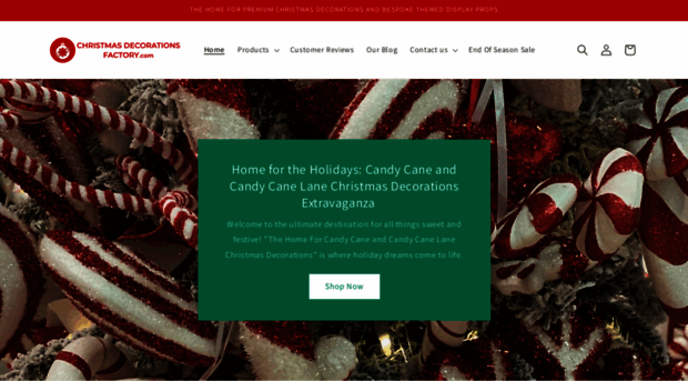 christmasdecorationsfactory.com