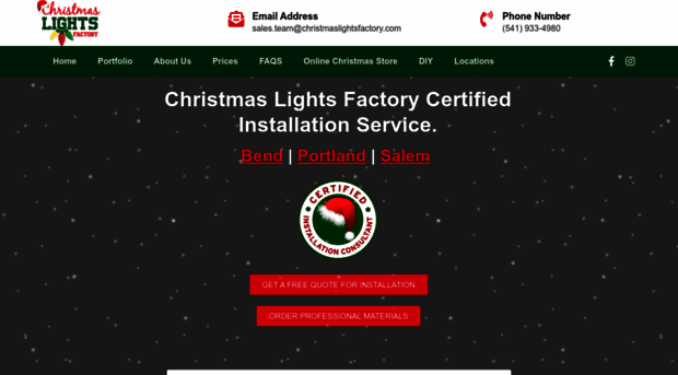 christmaslightsfactory.com