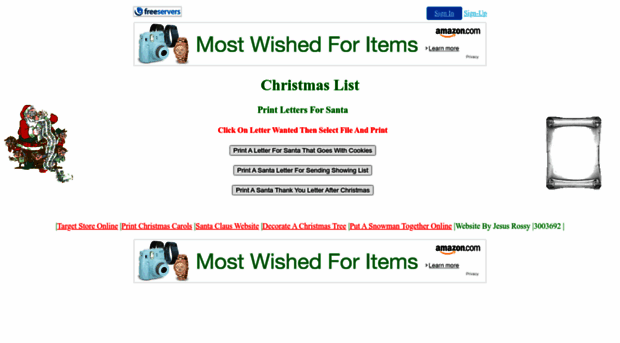 christmaslist.faithweb.com