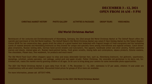 christmasmarketatosthoff.com