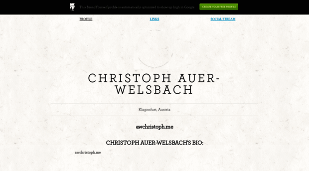 christophauerwelsbach.brandyourself.com