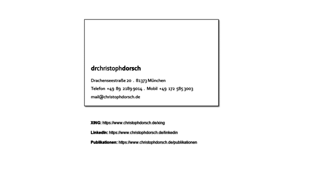 christophdorsch.de