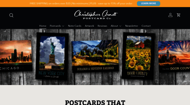 christopherarndtpostcards.com