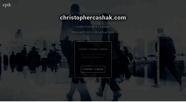 christophercashak.com