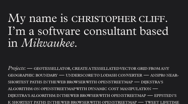 christophercliff.github.com